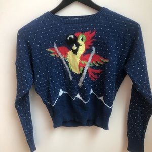 Hollister cropped sweater women’s small